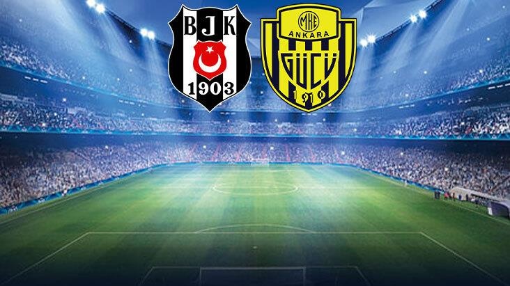 İşte Beşiktaş-Ankaragücü maçının ilk 11'leri