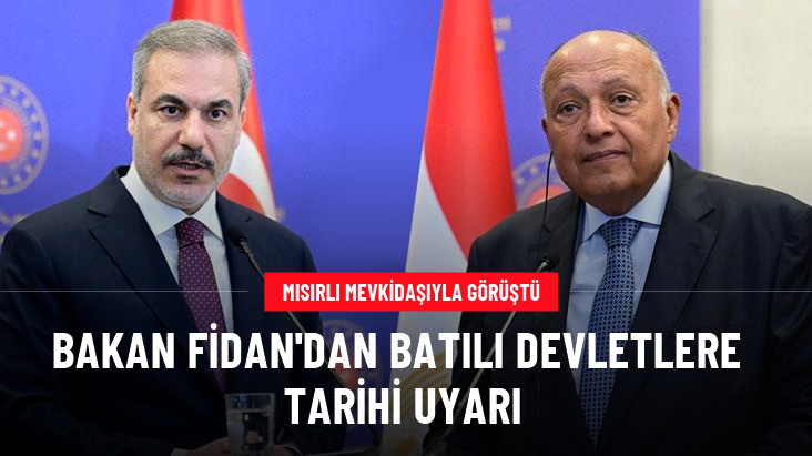 Bakan Fidan, Batılı devletlere tarihi uyarı: Filistinlilerin hak ettiği devlet verilmezse krizler devam edecek