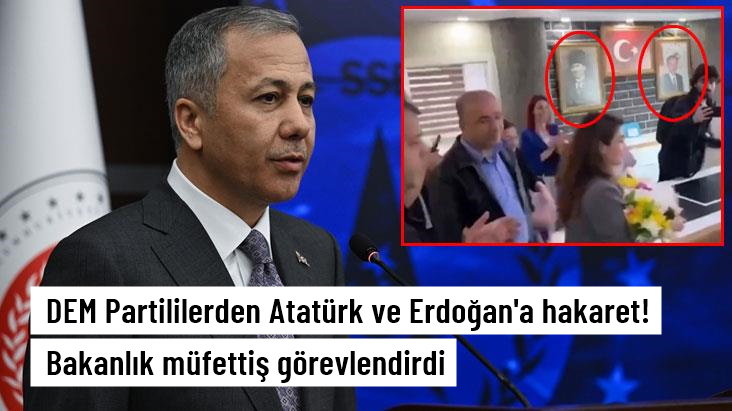Sur Belediyesi'ndeki devir teslim töreninde Atatürk ve Erdoğan'a hakaret! Bakanlık müfettiş görevlendirdi