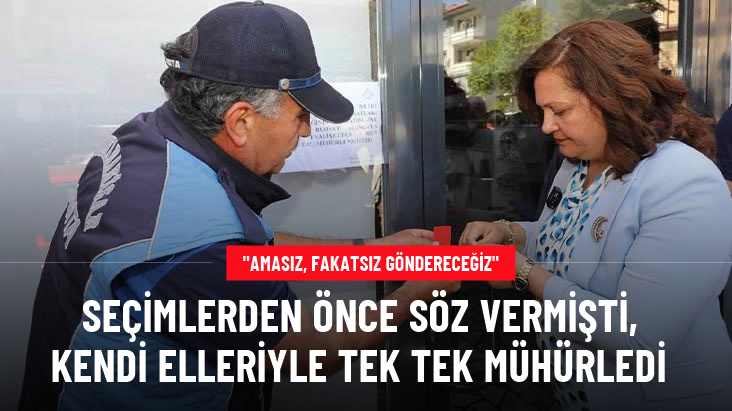 Afyonkarahisar Belediye Başkanı Köksal, sığınmacıların ruhsatsız iş yerlerini mühürledi