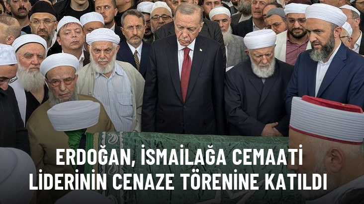 Cumhurbaşkanı Erdoğan, İsmailağa lideri Hasan Kılıç'ın cenaze törenine katıldı