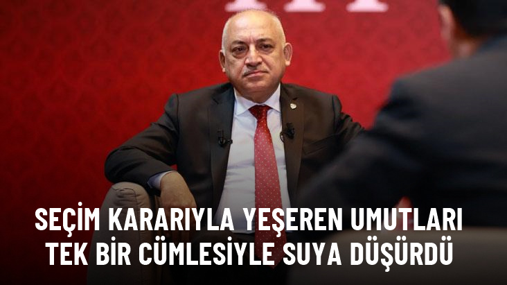 TFF Başkanı Mehmet Büyükekşi: Seçimde adayım ya da değilim demem doğru olmaz