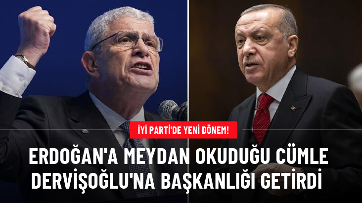 İYİ Parti lideri Müsavat Dervişoğlu: Türkiye'nin meydanlarında Erdoğan ile hesaplaşmak istiyorum