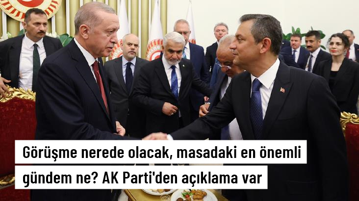 AK Parti'den Erdoğan-Özel görüşmesiyle ilgili açıklama: En önemli gündem maddesi ekonomi olacak