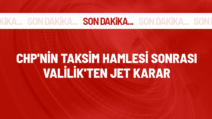 CHP'nin yürüyüş çağrısı sonrası, Taksim'e giden toplu taşıma hatlarına 1 Mayıs'ta kısıtlama