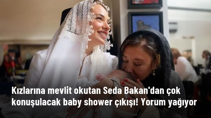 Seda Bakan'ın baby shower çıkışı ortalığı kasıp kavurdu! Yorum üstüne yorum yağıyor