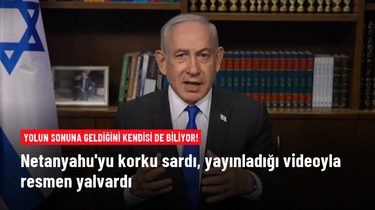 Tutuklanma korkusu saran Netanyahu, yayınladığı videoyla resmen yalvardı