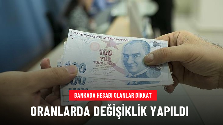 Türk lirası mevduat hesaplarında stopaj oranları değişti