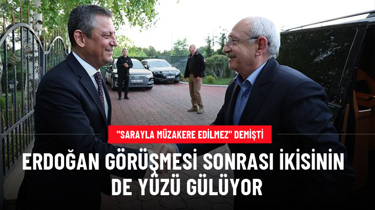 CHP Genel Başkanı Özgür Özel ve Kemal Kılıçdaroğlu Ankara'da bir araya geldi