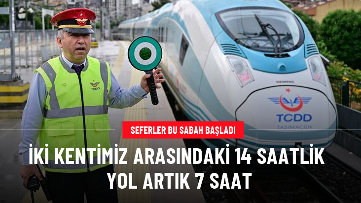 Seyahat süresi 7 saate düştü! İstanbul-Sivas yüksek hızlı tren seferleri başladı