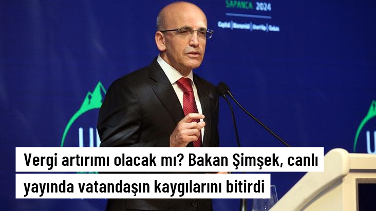 Mehmet Şimşek: Ekonomi programı çalışıyor, vergi artırımı yapmayacağız