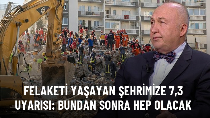 Prof. Dr. Övgün Ahmet Ercan'dan İzmir uyarısı: 7,3 büyüklüğünde bir deprem olabilir