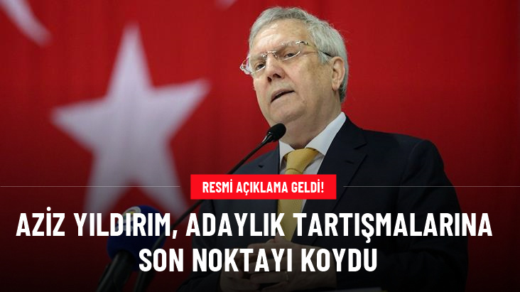 Aziz Yıldırım, Fenerbahçe başkanlığına adaylığını açıkladı.