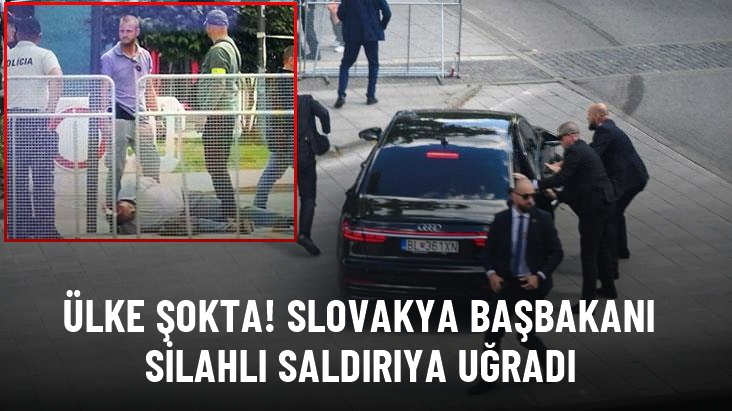 Ülke şokta! Slovakya Başbakanı silahlı saldırıya uğradı