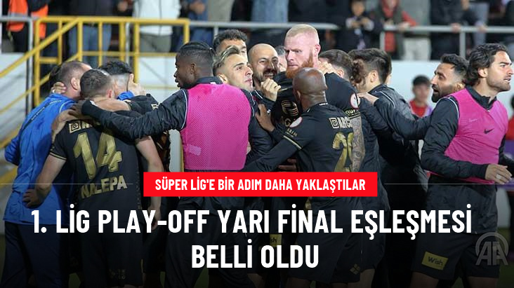 1. Lig play-off yarı final eşleşmesi belli oldu: Bodrumspor-Çorum FK