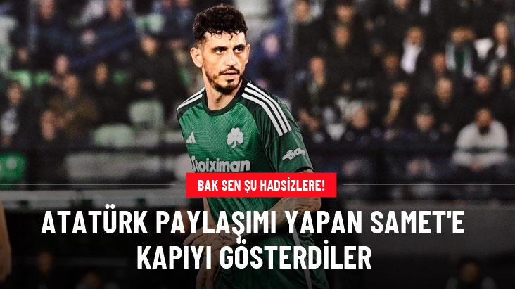 Fenerbahçe'ye geri dönüyor! Yunan takımı, Atatürk paylaşımı yapan Samet Akaydın'ı kadro dışı bıraktı