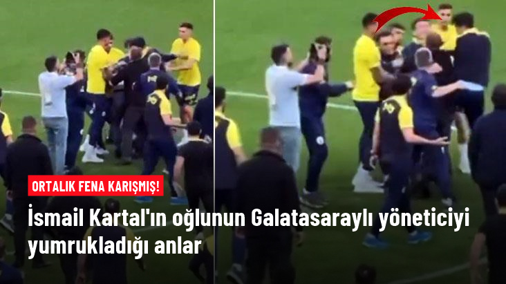 Ortalık fena karışmış! İsmail Kartal'ın oğlu Emre Kartal, Galatasaraylı yöneticiyi darp etti