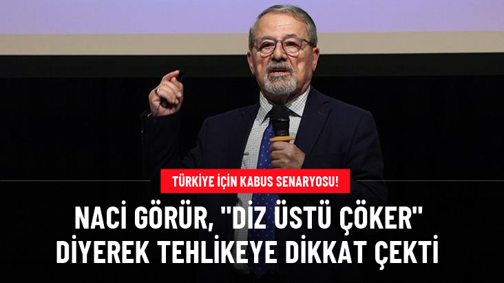 Prof. Naci Görür: Marmara'da deprem olursa Türkiye diz üstü çöker