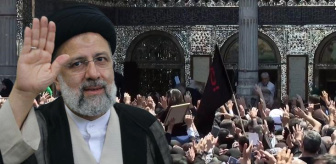 İran Cumhurbaşkanı Reisi'nin defnedileceği türbede izdiham yaşanıyor
