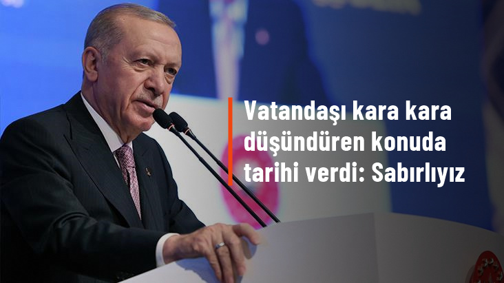 Cumhurbaşkanı Erdoğan: Enflasyonun mayıs ayından sonra hızlı bir düşüşe geçmesini bekliyoruz