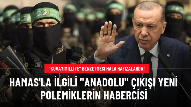 Cumhurbaşkanı Erdoğan: Hamas sadece kendi topraklarını değil, Anadolu'yu da savunuyor