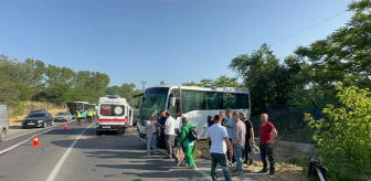 Çorlu'da feci kaza: minibüs ile midibüsün çarpışması sonucu 2 ölü, 9 yaralı