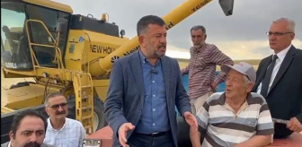 CHP Milletvekili Veli Ağbaba, çiftçilerin sorunlarını dinledi