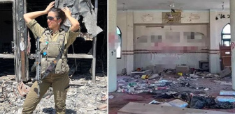 İsrail ordusuna katılan ABD'li askerden skandal paylaşım! Camiye hakaret dolu mesajlar yazmışlar