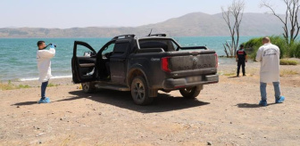 Elazığ'da göl kıyısındaki bir kamyonette biri kadın 2 kişi ölü bulundu