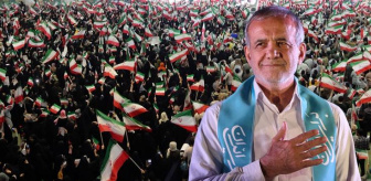 İran'ın Türk kökenli cumhurbaşkanı! Seçim zaferini kutladığı şarkı törene damga vurdu