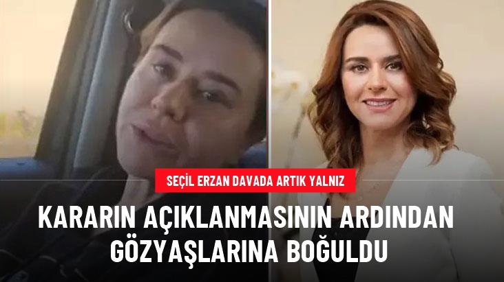 Kararın açıklanmasının ardından gözyaşlarına boğuldu