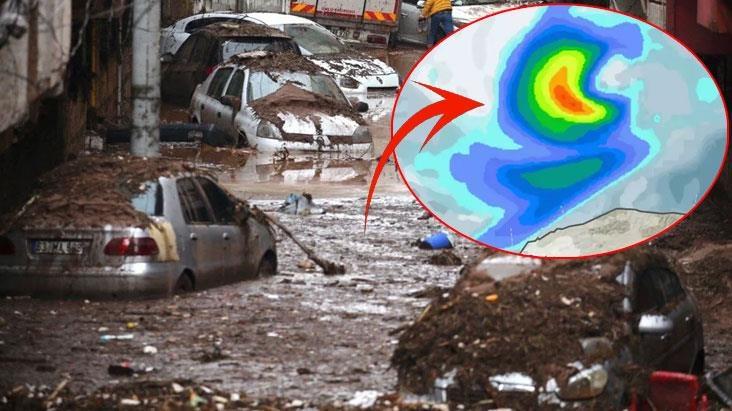 Meteoroloji uzmanı grafik paylaşıp uyardı: Ciddi taşkınlar olabilir