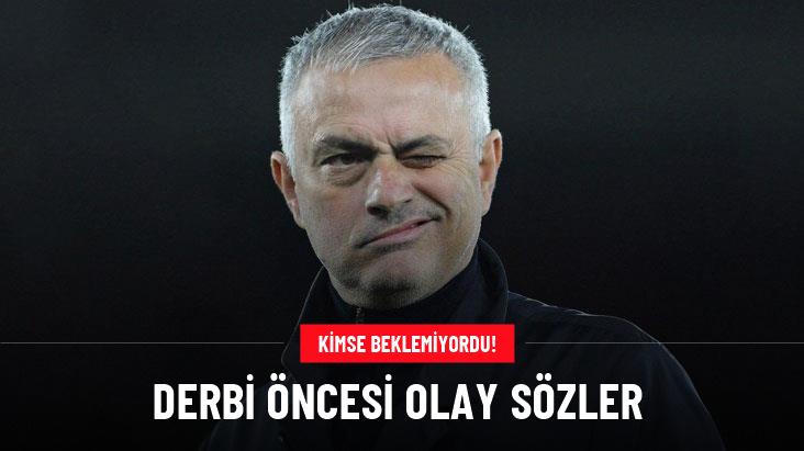 Derbi öncesi olay sözler