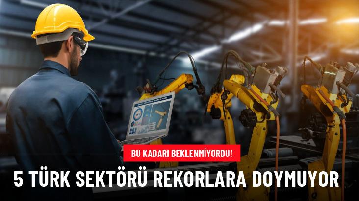 Sanayi sektöründe ihracat rekorları kırılıyor