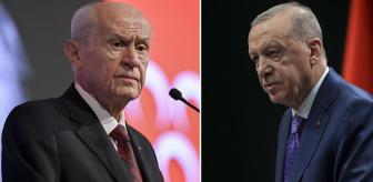 Cumhurbaşkanı Erdoğan, Bahçeli'yi Öcalan çağrısından dolayı tebrik etmiş