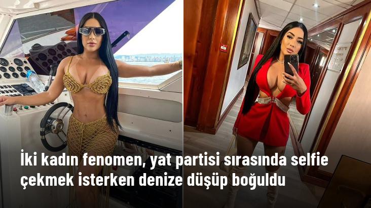 Brezilya'nın en ünlü 2 fenomeni, yat partisi sırasında selfie çekmek isterken denize düşüp boğuldu