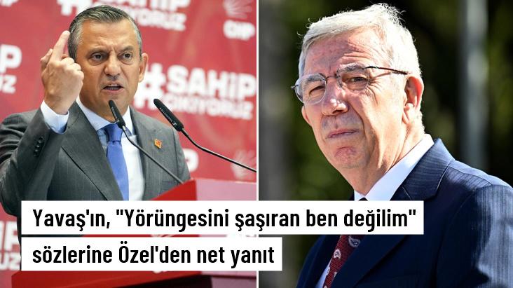 Yavaş'ın, Yörüngesini şaşıran ben değilim çıkışına Özel'den net yanıt