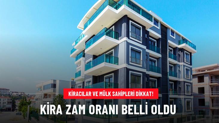 Kiralarda tavan zam oranı yüzde 62.02 oldu