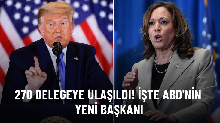 ABD'nin 47. başkanı Donald Trump oldu