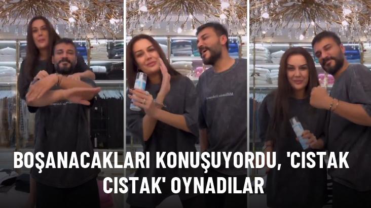 Boşanacakları konuşulan Dilan ve Engin Polat çifti 'Cıstak Cıstak' oynadı