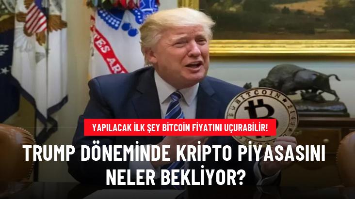 Yapılacak ilk şey Bitcoin fiyatını uçurabilir! Trump döneminde kripto piyasasını neler bekliyor?