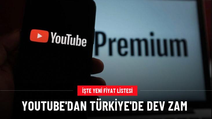 YouTube'dan Türkiye'de dev zam: İşte yeni fiyat listesi