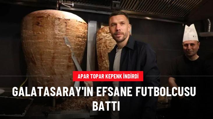 Galatasaray'ın efsane futbolcusu battı