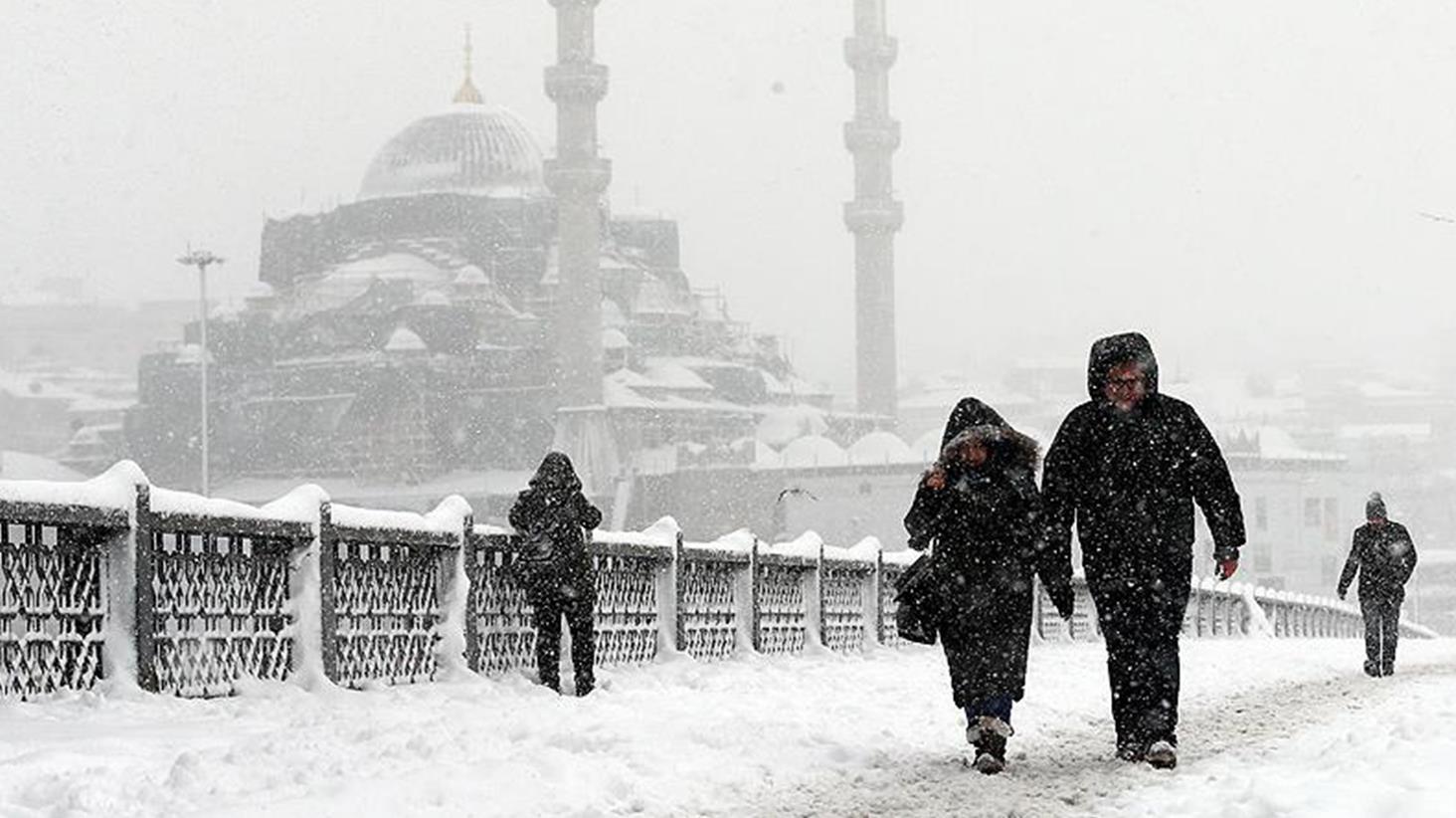 İstanbul'da kar yağışı için tarih verildi