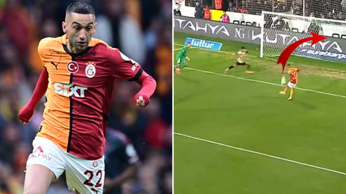 Hakim Ziyech, kaçırdığı golle Avrupa'da manşet oldu