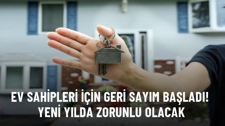 Evini kiraya verecekler için yeni uygulama 1 Ocak'ta başlıyor