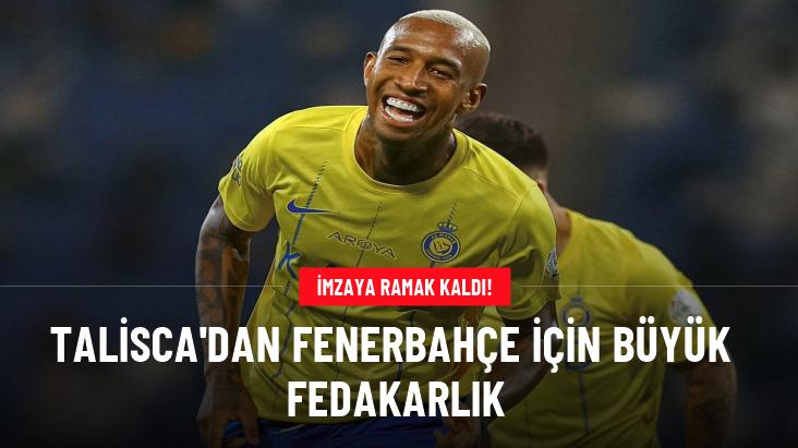 Talisca'dan Fenerbahçe için büyük fedakarlık