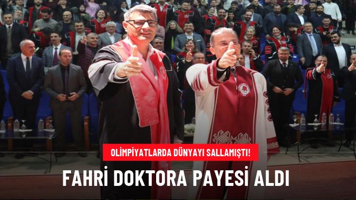 Fahri doktora payesi aldı