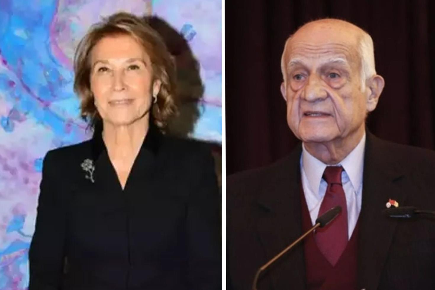 İnan Kıraç 87 yaşında dünya evine girdi