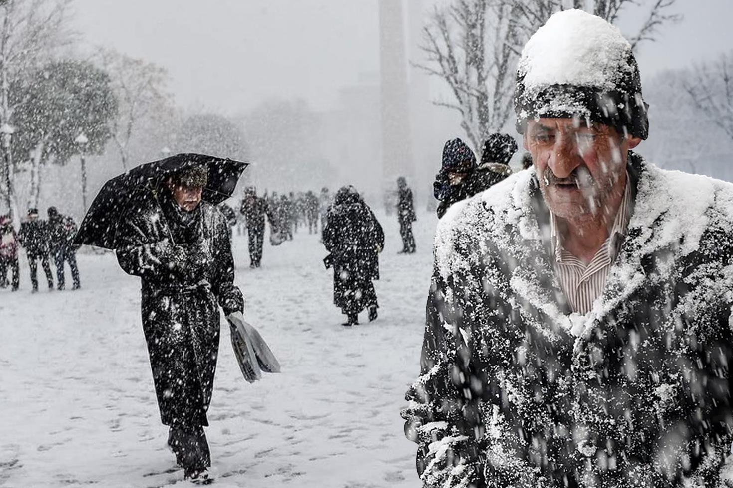 İstanbul'da lapa lapa kar yağışı için tarih verildi